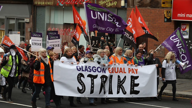 glasgow-equal-pay-strike